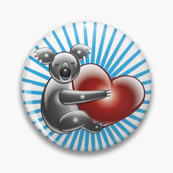 Item preview, Koala Heart Love Poster designed and sold by danielrospad.