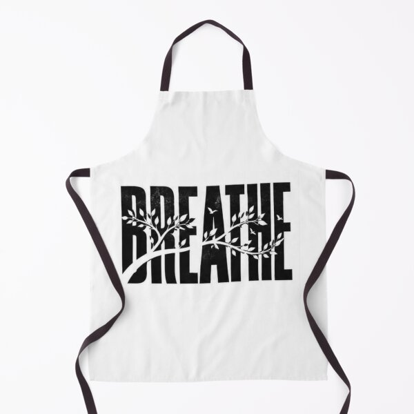 Item preview, Breathe | Nature Negative Space Typography designed and sold by layalistoresa.