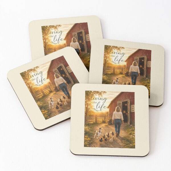Item preview, Living the Life - Farm Country Art designed and sold by Novel Works Studio.