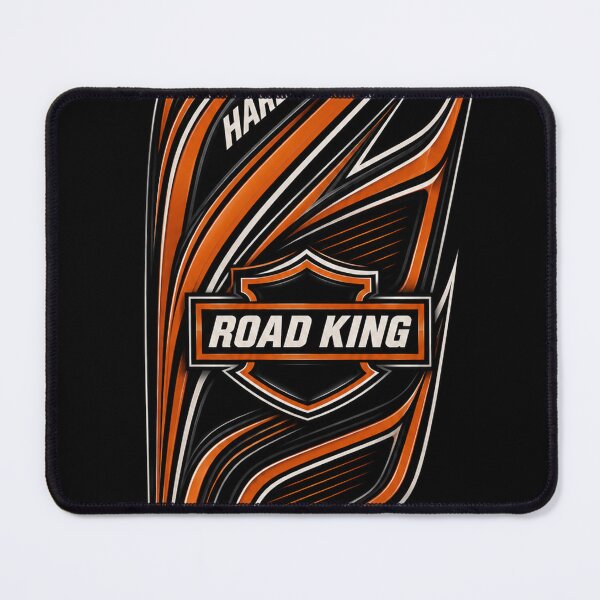 Item preview, Harley-Davidson Road King Black Biker Vertical Front Graphic designed and sold by JcAbstractArt.