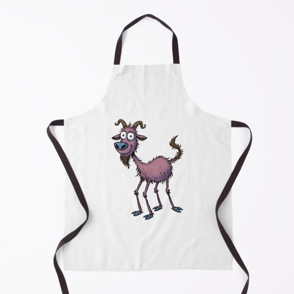 Item preview, Silly Cartoon Goat designed and sold by Retro Whimsy.