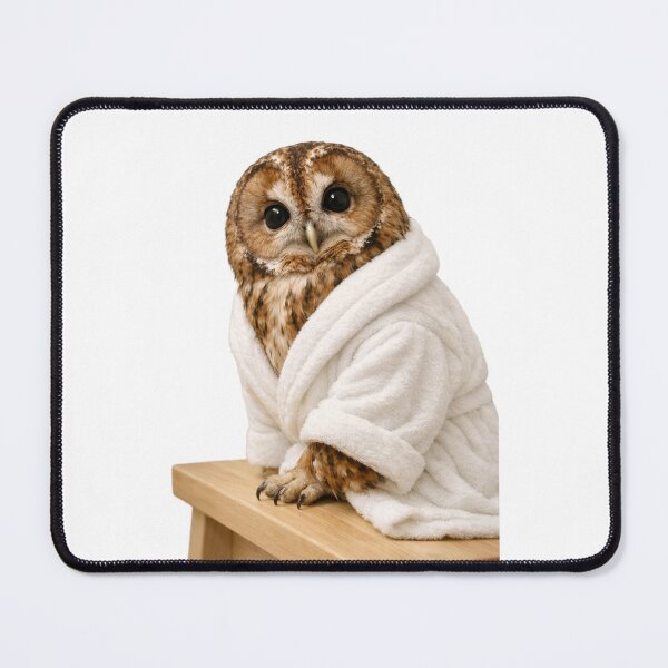 Item preview, Bathrobe Tawny Owl designed and sold by Sillytoe.