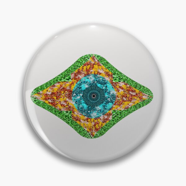 Item preview, Brasil de Palmas Hands - Abstract Geometric Kaleidoscope Print II designed and sold by MAMA LXXVIII: Art by Marsailhe Milward.