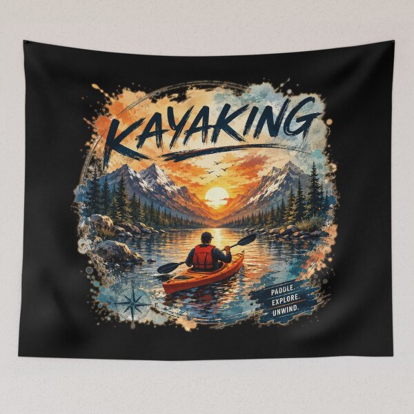 Item preview, Kayaking designed and sold by Johnny Furlotte.