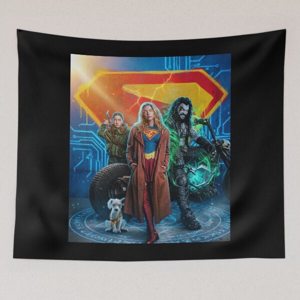 Item preview, Supergirl Movie designed and sold by BlockyBeasts.