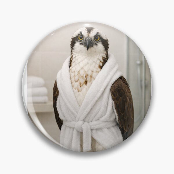 Item preview, Cozy Bathrobe Western Osprey designed and sold by Sillytoe.