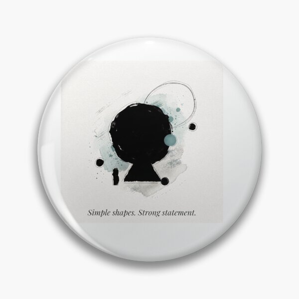 Item preview, Simple Shapes Strong Statement Minimalist Abstract Art designed and sold by Good Day Design.