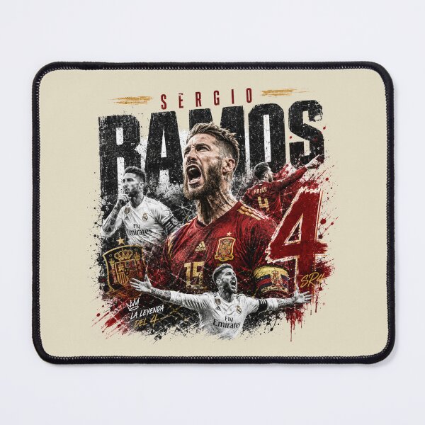 Item preview, Sergio Ramos - Legendary Spanish Professional Footballer designed and sold by Sports Boutique.