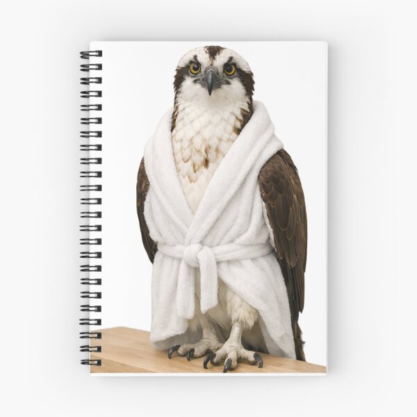 Item preview, Bathrobe Western Osprey designed and sold by Sillytoe.