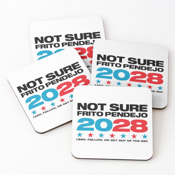 Item preview, No estoy seguro y Frito Pendejo para presidente designed and sold by The Common Tee.