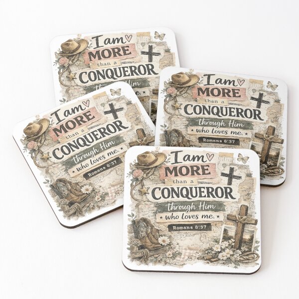 Item preview, I Am More Than A Conqueror designed and sold by BRS2022.