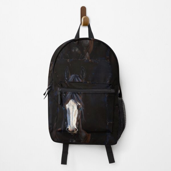 Item preview, Azure Horizon — Majestic Blue-Eyed Horse Portrait designed and sold by IsabellaBorduasArt.