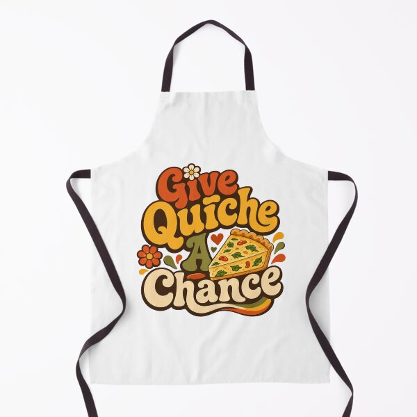 Item preview, Give Quiche A Chance Retro 70s designed and sold by synthoso.