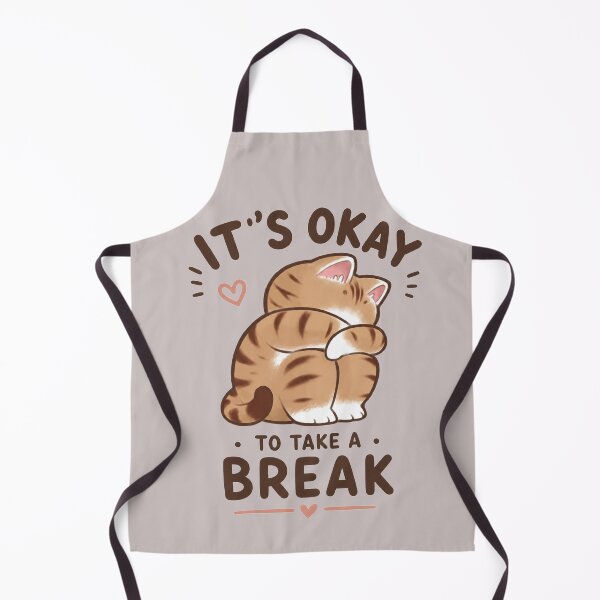 Item preview, It's Okay to Take a Break – Cute Self Hugging Cat T-Shirt designed and sold by aminomen.