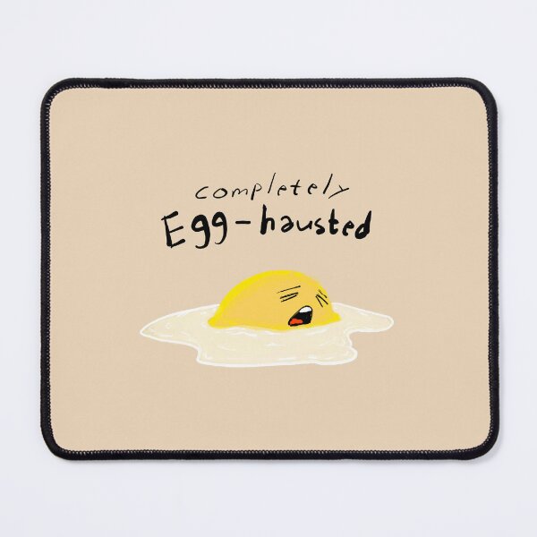 Item preview, Sad Egg: Completely Egg-hausted designed and sold by Karee4.