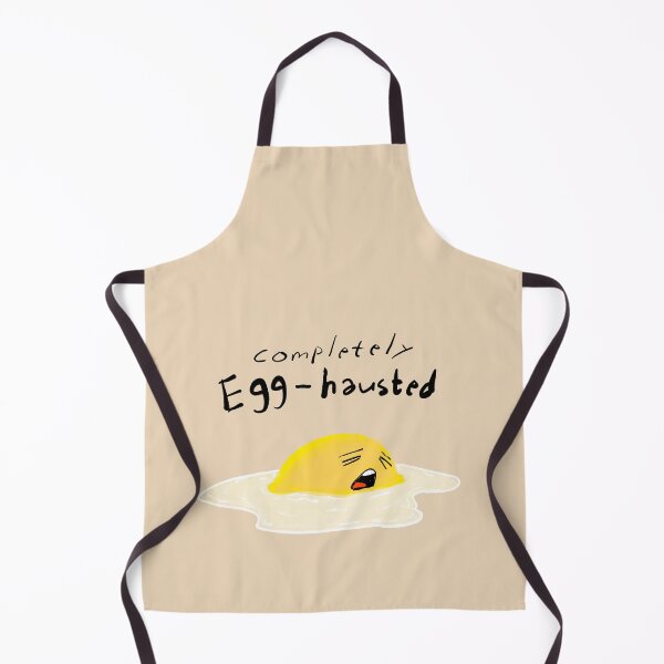 Item preview, Sad Egg: Completely Egg-hausted designed and sold by Karee4.