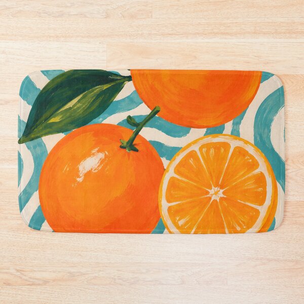 Item preview, Mediterranean Orange Citrus Print – Summer Kitchen Decor & Coastal Fruit Aesthetic designed and sold by DimoraGutyz.