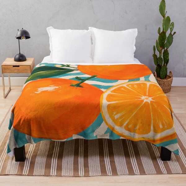 Item preview, Mediterranean Orange Citrus Print – Summer Kitchen Decor & Coastal Fruit Aesthetic designed and sold by DimoraGutyz.