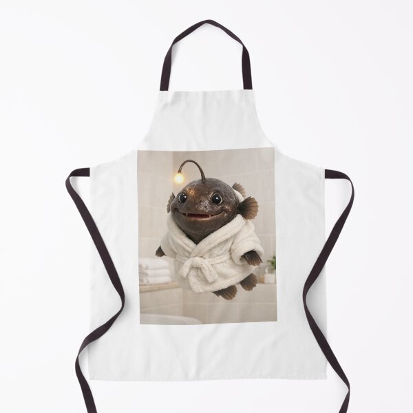 Item preview, Cozy Bathrobe Anglerfish designed and sold by Sillytoe.