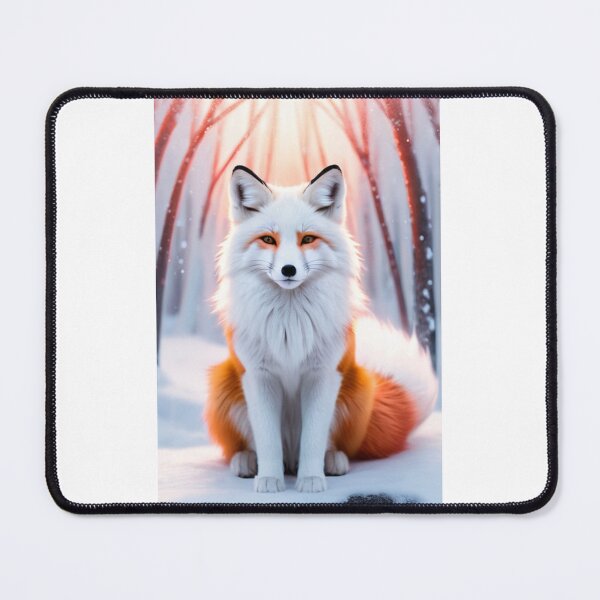 Item preview, Animals - White Fox, Elegance of the Animal Kingdom designed and sold by DoodyPets.