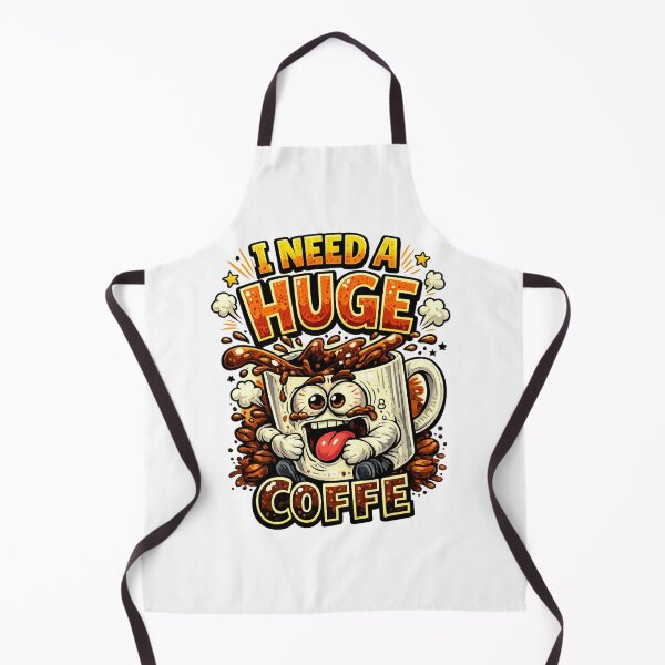 Item preview, I NEED A HUGE COFFEE designed and sold by Indianaremeras.
