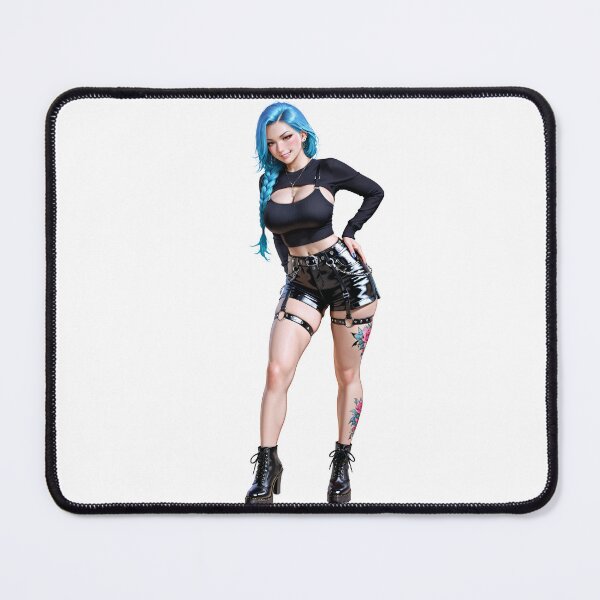 Item preview, Blue Hair Alt Girl in Boots designed and sold by 0Assult0.