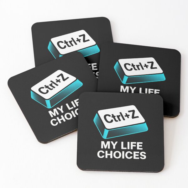 Item preview, Funny Tech Shirt – Ctrl Z My Life Choices designed and sold by HBRTKLY.