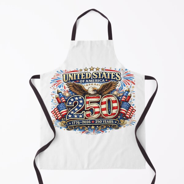 Item preview, 250th Anniversary USA 2026 - Eagle with Flags & Fireworks | Red White Blue Patriotic Design designed and sold by Good Candy.