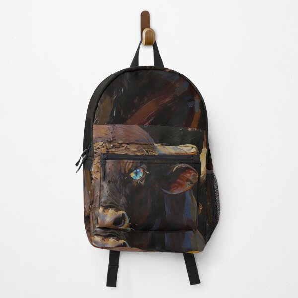 Item preview, The Indian Monarch — Majestic Gaur Bull Portrait designed and sold by IsabellaBorduasArt.