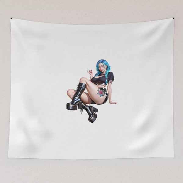 Item preview, Blue Hair Alt Girl designed and sold by 0Assult0.