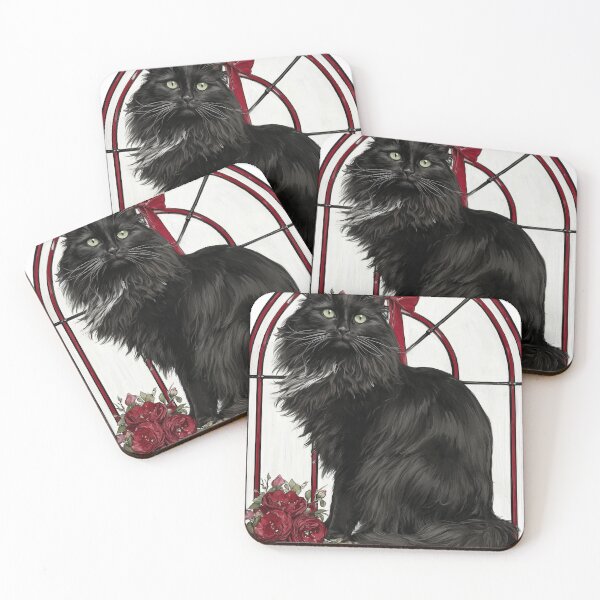 Item preview, Vintage black cat designed and sold by MendaciousMina.