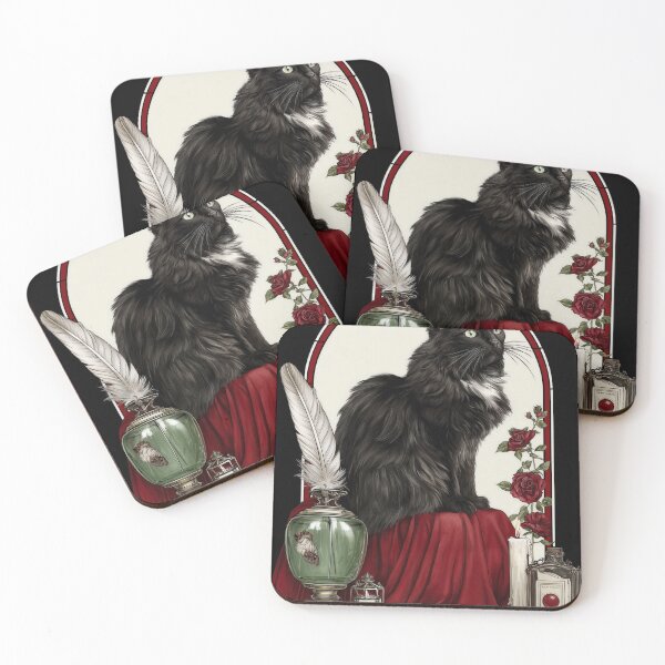 Item preview, Vintage black cat designed and sold by MendaciousMina.