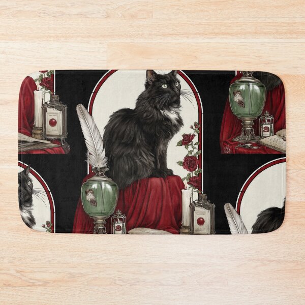 Item preview, Vintage black cat designed and sold by MendaciousMina.