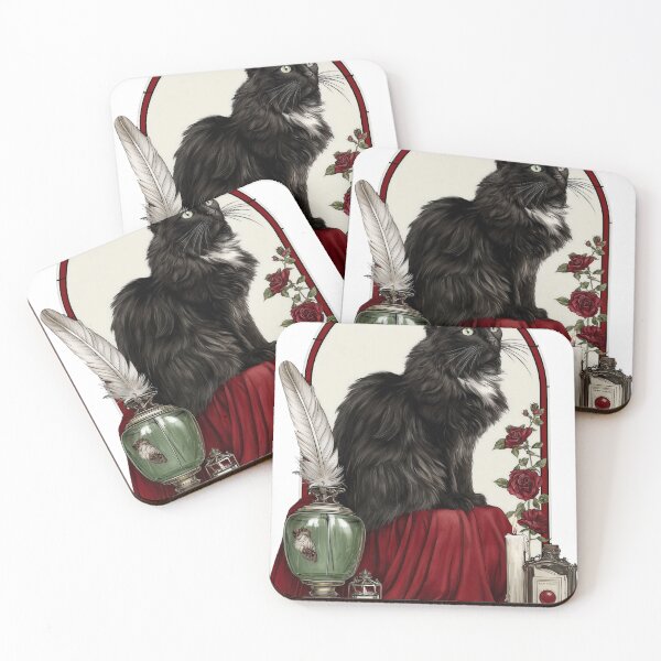 Item preview, Vintage black cat designed and sold by MendaciousMina.
