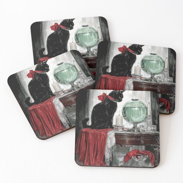 Item preview, Vintage black cat designed and sold by MendaciousMina.