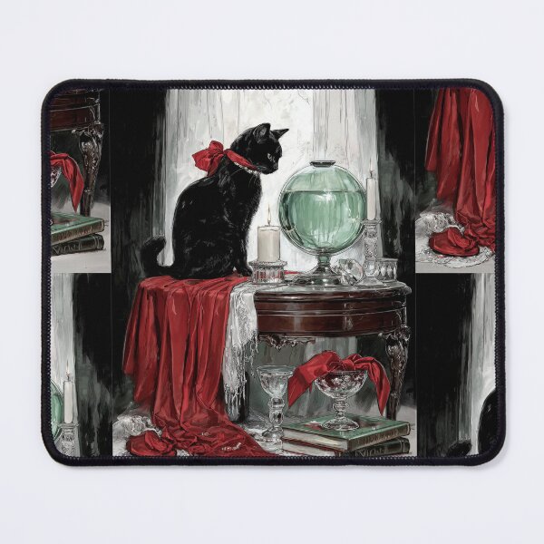 Item preview, Vintage black cat designed and sold by MendaciousMina.