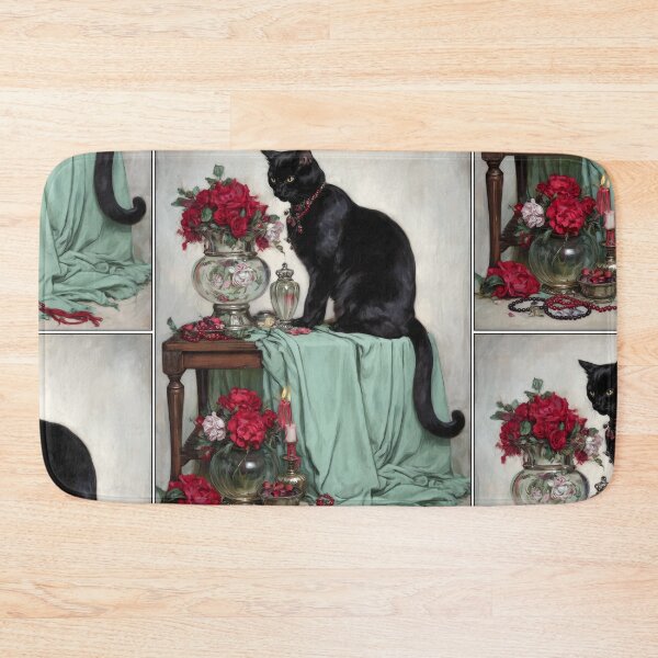 Item preview, Vintage black cat designed and sold by MendaciousMina.