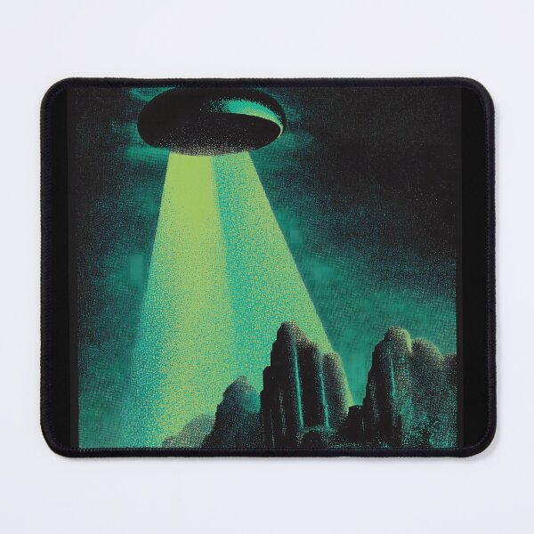 Item preview, Vintage UFO Over Desert  designed and sold by ClubVacay.