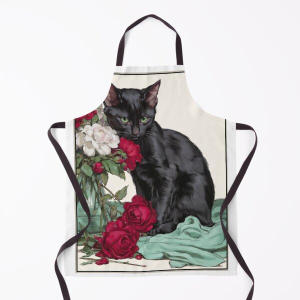 Item preview, Vintage black cat designed and sold by MendaciousMina.