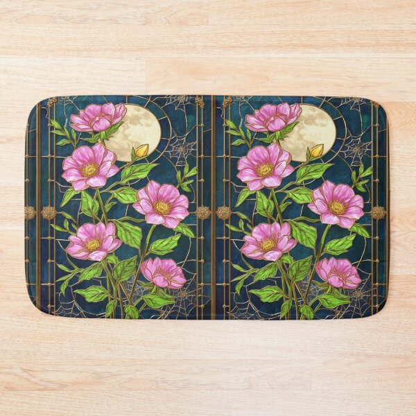 Item preview, Moon Flowers: Enchanted Garden in Stained Glass designed and sold by BriSher.