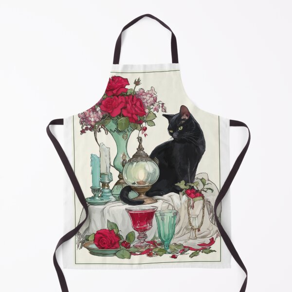 Item preview, Vintage black cat designed and sold by MendaciousMina.