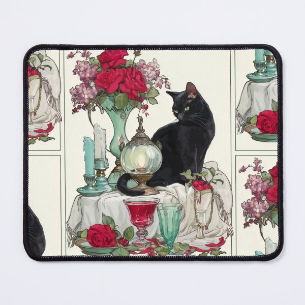 Item preview, Vintage black cat designed and sold by MendaciousMina.
