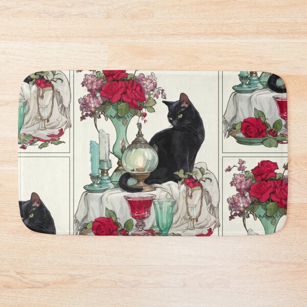 Item preview, Vintage black cat designed and sold by MendaciousMina.