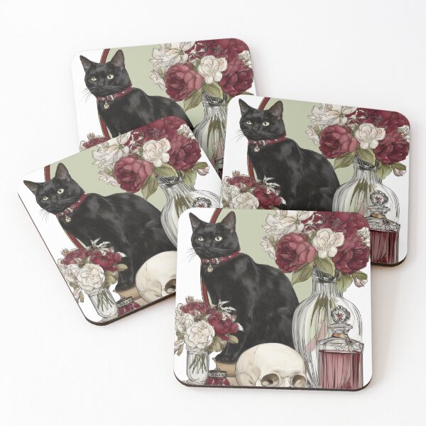 Item preview, Vintage black cat designed and sold by MendaciousMina.