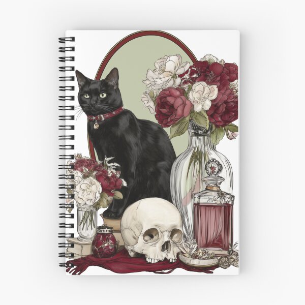 Item preview, Vintage black cat designed and sold by MendaciousMina.