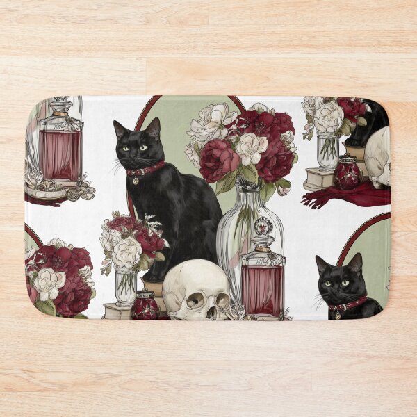 Item preview, Vintage black cat designed and sold by MendaciousMina.