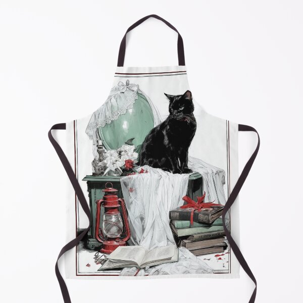 Item preview, Vintage black cat designed and sold by MendaciousMina.
