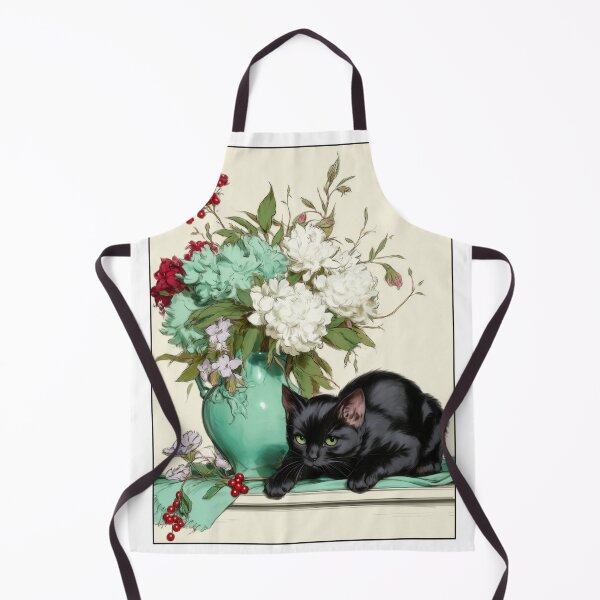 Item preview, Vintage black cat designed and sold by MendaciousMina.