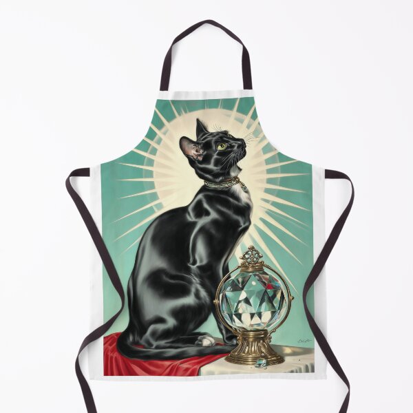 Item preview, Vintage black cat designed and sold by MendaciousMina.