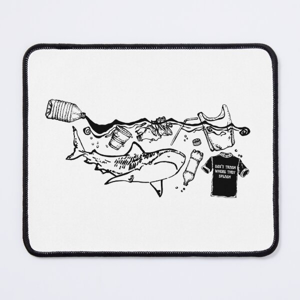 Item preview, dont trash where they splash another! designed and sold by kellielli.